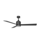 Fans with lighting - Azzardo VINCA LED 18W 1400lm 3000K-5500K Black Ceiling/Window AZ4454. - product 1