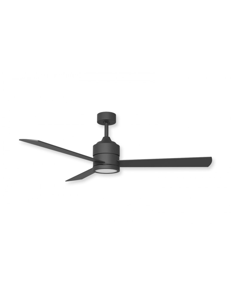 Fans with lighting - Azzardo VINCA LED 18W 1400lm 3000K-5500K Black Ceiling/Window AZ4454. - product kolory-swiatla.pl 1