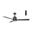 Fans with lighting - Azzardo VINCA LED 18W 1400lm 3000K-5500K Black Ceiling/Window AZ4454. - product 2
