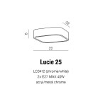 Plafonds - Azzardo LUCIE 25 LED 3xE27 Black Ceiling AZ4146 - product 2