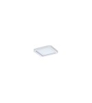 Flush-mounted lamps - pendants - Azzardo SLIM SQUARE 9 LED 6W 500lm 4000K IP44 White Recessed AZ4376. - product 1