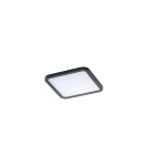 Recessed lamps with hermetic shade - Azzardo SLIM SQUARE 15 LED 12W 1000lm 4000K IP44 Black Recessed AZ4377. - product 1
