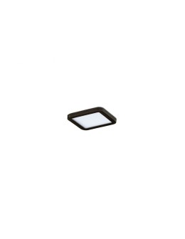 Azzardo SLIM SQUARE 22 LED 24W 2000lm 3000K IP44 Czarny Wpuszczana AZ4169