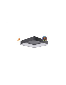 Azzardo SOLVENT S TOP CCT SMART 60 42W 3300lm 3000K-6000K Black Ceiling Light AZ4005.