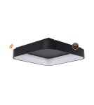 Modern ceiling lamps - Azzardo SOLVENT S TOP CCT SMART 110 120W 7700lm 3000K-6000K Black Ceiling Light AZ4011 - product 1