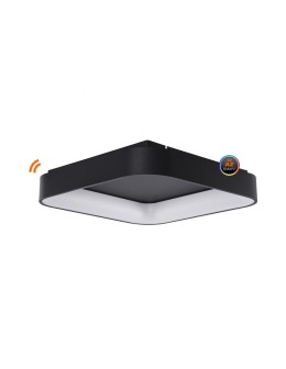 Azzardo SOLVENT S TOP CCT SMART 110 120W 7700lm 3000K-6000K Black Ceiling Light AZ4011