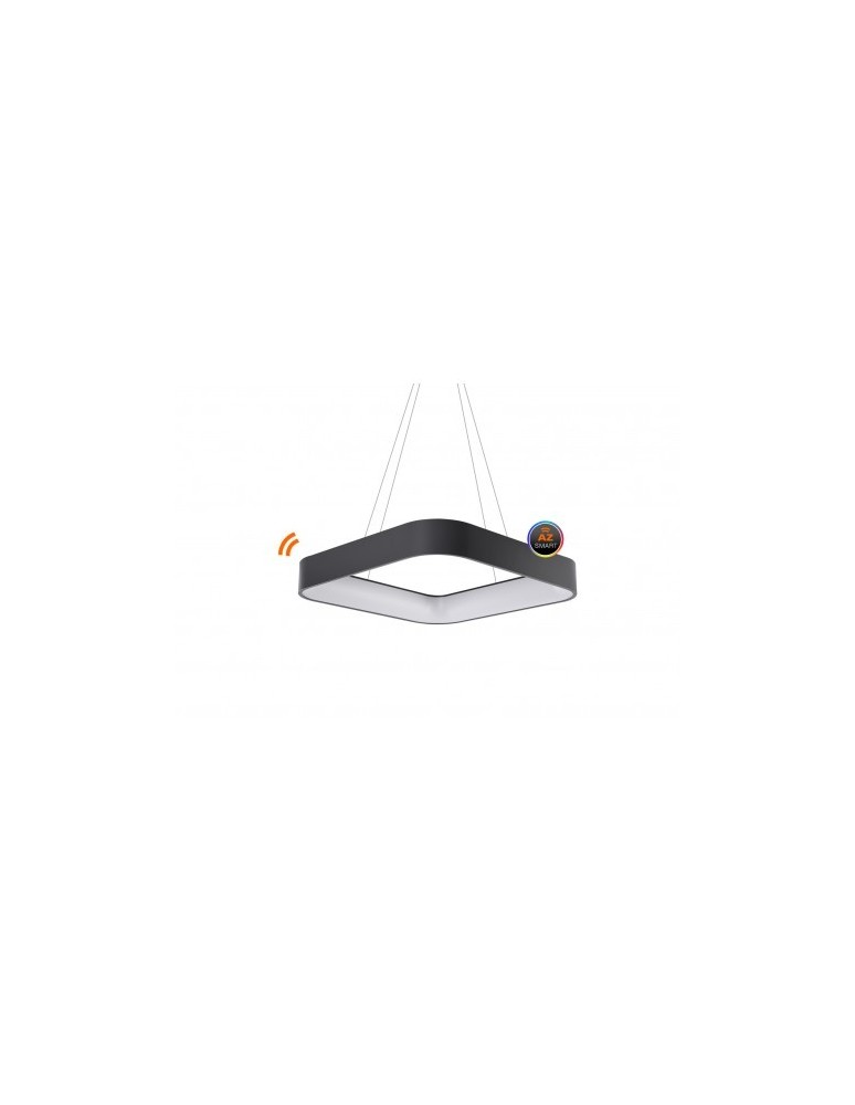 Pendant lamps with control - Azzardo SOLVENT S CCT SMART 80 92W 4700lm 3000K-6000K Grey Pendant AZ3986. - product kolory-swiatla.pl 1