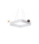 Pendant lamps with control - Azzardo SOLVENT S CCT SMART 80 92W 4700lm 3000K-6000K White Pendant AZ3985. - product 1