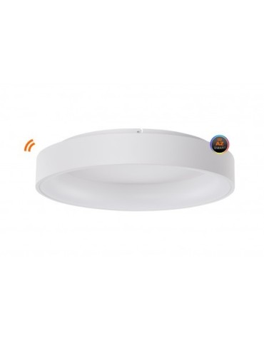 Azzardo SOLVENT R TOP CCT SMART 60 42W 3300lm 3000K-6000K White Ceiling Light AZ3994
