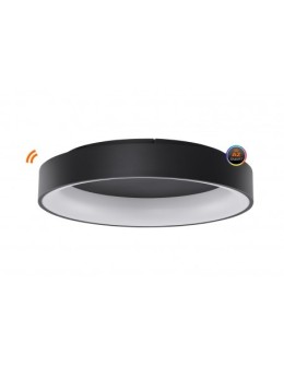Azzardo SOLVENT R TOP CCT SMART 110 120W 7700lm 3000K-6000K Black Ceiling Light AZ3999