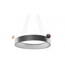 Pendant lamps with control - Azzardo SOLVENT R CCT SMART 80 92W 4700lm 3000K-6000K Grey Pendant AZ3974. - product 1