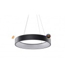 Pendant lamps with control - Azzardo SOLVENT R CCT SMART 80 92W 4700lm 3000K-6000K Black Pendant AZ3972. - product 1