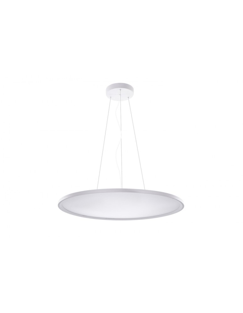 Pendant lamps with control - Azzardo CREAM 78 SMART LED 52W 4700lm 3000K-6000K White Pendant AZ3287. - product kolory-swiatla.pl 2