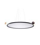 Pendant lamps with control - Azzardo CREAM 120 SMART LED 83W 6600lm 3000K-6000K Black Pendant AZ3537. - product 1