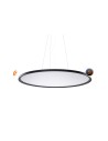 Azzardo CREAM 120 SMART LED 83W 6600lm 3000K-6000K Black Pendant AZ3537.