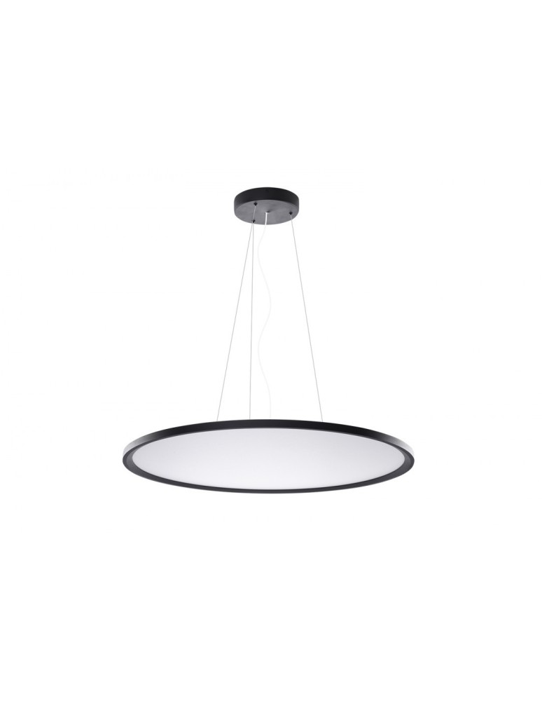 Pendant lamps with control - Azzardo CREAM 120 SMART LED 83W 6600lm 3000K-6000K Black Pendant AZ3537. - product kolory-swiatla.pl 2