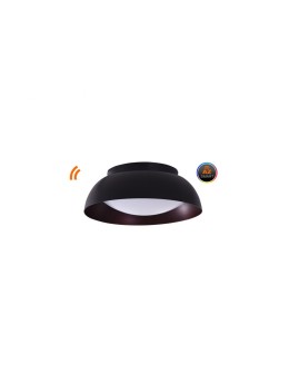 Azzardo LENOX 40 TOP SMART LED RGB 24W 1720lm 2600K-6000K Black/Copper Ceiling Light AZ3145