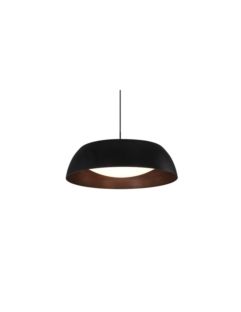 Pendant lamps with control - Azzardo LENOX 40 SMART LED RGB 24W 1720lm 2600K-6000K Black/Copper Pendant AZ3147 - product kolory-swiatla.pl 3