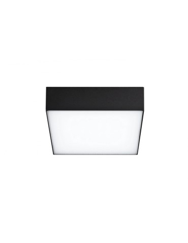 Azzardo CASPER SQUARE IP54 LED 15W 1300lm 4000K Outdoor Black Ceiling Light AZ4497.