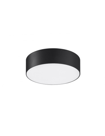 Azzardo CASPER ROUND IP54 LED 15W 1300lm 4000K Outdoor Black Ceiling Light AZ4491.