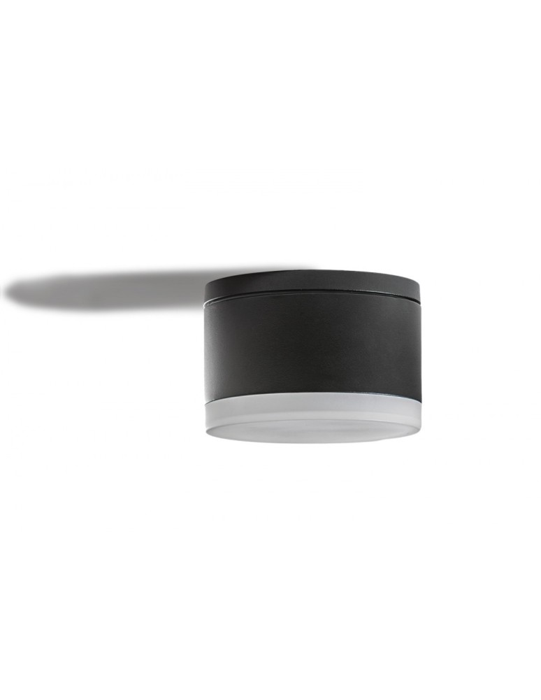 Outdoor ceiling lamps - Azzardo APULIA R IP54 LED 10W 800lm 3000K Outdoor Black Ceiling Light AZ4333. - product kolory-swiatla.pl 4