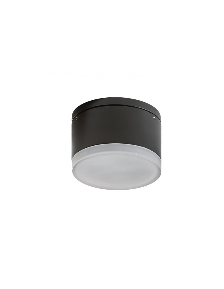 Outdoor ceiling lamps - Azzardo APULIA R IP54 LED 10W 800lm 3000K Outdoor Dark Grey Ceiling Light AZ4335. - product kolory-swiatla.pl 4