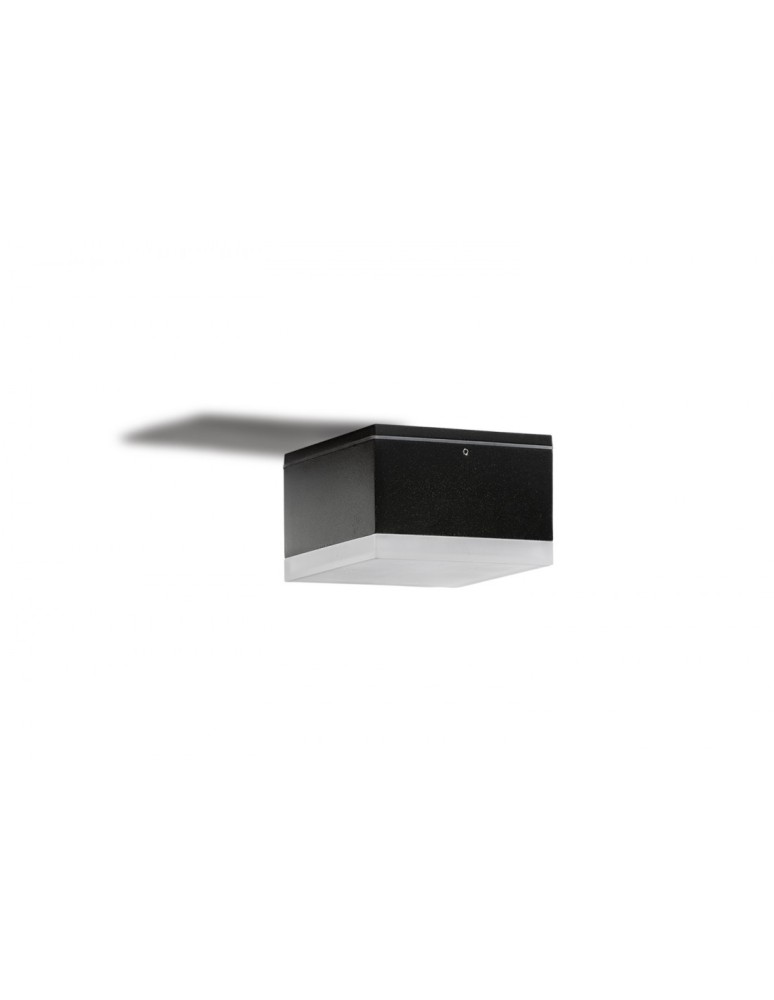 Outdoor ceiling lamps - Azzardo APULIA S IP54 LED 10W 800lm 3000K Outdoor Black Ceiling Light AZ4336. - product kolory-swiatla.pl 1