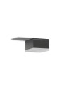 Azzardo APULIA S IP54 LED 10W 800lm 3000K Outdoor Dark Gray Ceiling Fixture AZ4338