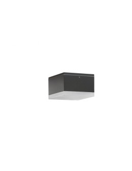 Azzardo APULIA S IP54 LED 10W 800lm 3000K Outdoor Dark Gray Ceiling Fixture AZ4338 - product 2
