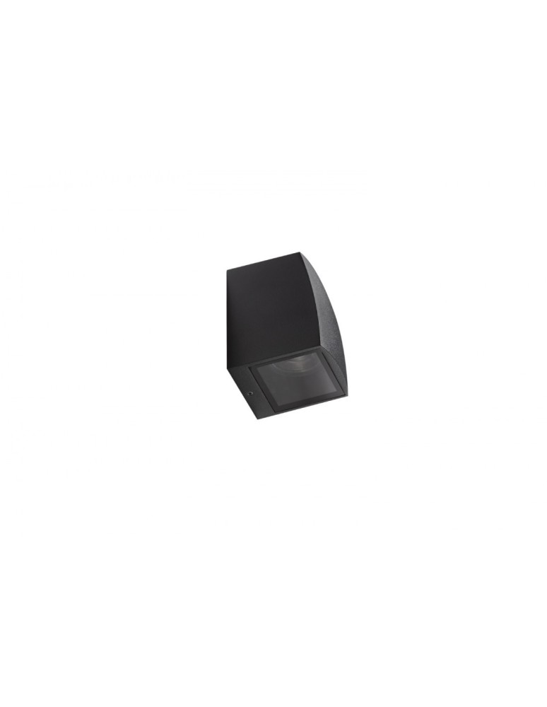 Outdoor wall lamps - Azzardo REZIA 1 IP54 1xGU10 Outdoor Black Wall Mount AZ4343 - product kolory-swiatla.pl 4