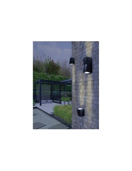 Azzardo REZIA 2 IP54 2xGU10 Outdoor Black Wall Mount AZ4345 - product 2