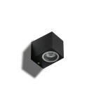 Outdoor wall lamps - Azzardo RIMINI 1 SQUARE IP54 1xGU10 Outdoor Black Wall Mounted AZ4267. - product 1