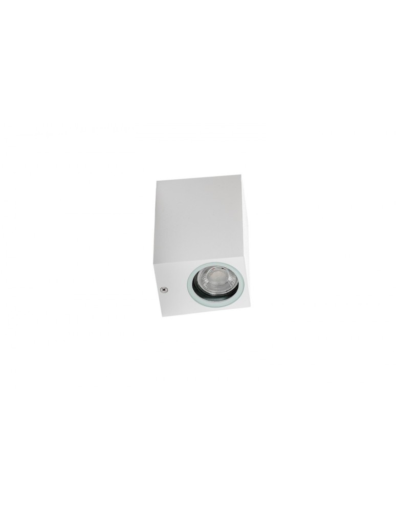 Outdoor wall lamps - Azzardo RIMINI 2 SQUARE IP54 2xGU10 Outdoor White Wall Mount AZ4314. - product kolory-swiatla.pl 2