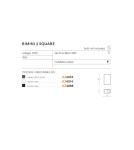 Outdoor wall lamps - Azzardo RIMINI 2 SQUARE IP54 2xGU10 Outdoor White Wall Mount AZ4314. - product 4