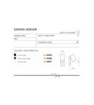 Outdoor lights with motion sensor - Azzardo GORAN IP54 SENSOR 1xGU10 Outdoor White Wall Mount AZ4697. - product 2