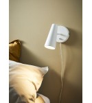 Scandinavian style wall lamps - Markslojd CREST Wall/shade 1L White Sandblasted 1xGU10 108199 - product 2