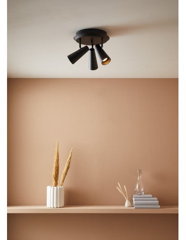 Markslojd CREST Ceiling 3L Round Black 3xGU10 108204 - product 2