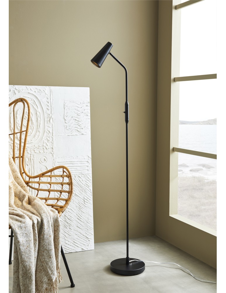Youth floor lamps - Markslojd CREST Floor 1L Black 1xGU10 108206 - product kolory-swiatla.pl 2