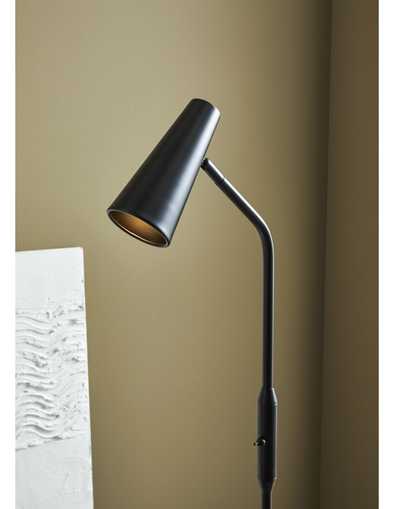 Youth floor lamps - Markslojd CREST Floor 1L Black 1xGU10 108206 - product kolory-swiatla.pl 3