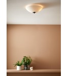 Lampy sufitowe - Markslojd ROSE Plafon 35cm Biały/Czarny 2xE14 108207 - produkt 2