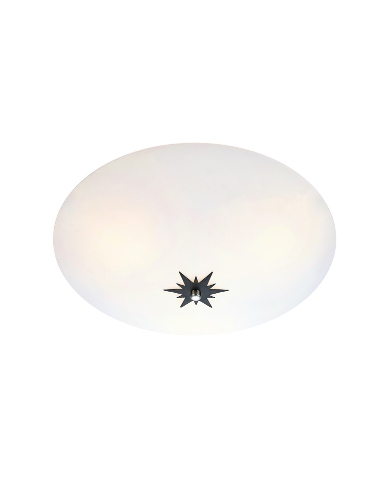 Ceiling lamps - Markslojd ROSE Plafond 43cm White/Black 3xE14 108208 - product kolory-swiatla.pl 1