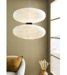 Pendant lamps - Markslojd DUAL Pendant 2L White/Black 2xE27 108215 - product 2