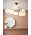 Scandinavian style ceiling lamps - Markslojd GALAXY Ceiling 7L Black/White 7xE14 108216 - product 2