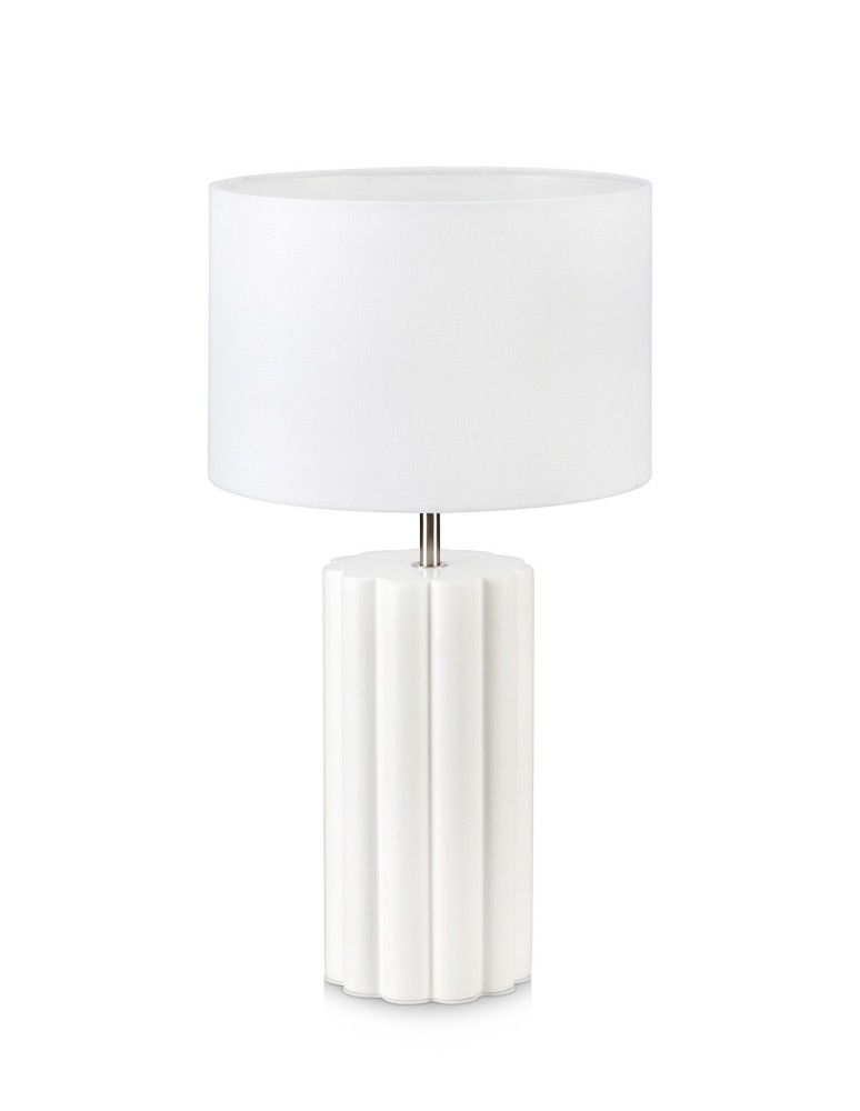 Nightlights - Markslojd COLUMN Table 1L White/White 1xE14 108220 - product kolory-swiatla.pl 1