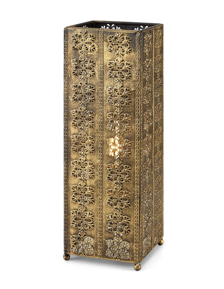 Lampy stołowe - Markslojd AGRA Stołowa 1L Antyczny 1xE14 108223 - produkt kolory-swiatla.pl 1