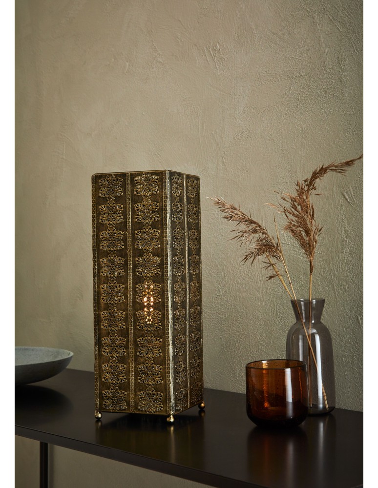 Table lamps - Markslojd AGRA Table 1L Antique 1xE14 108223 - product kolory-swiatla.pl 3