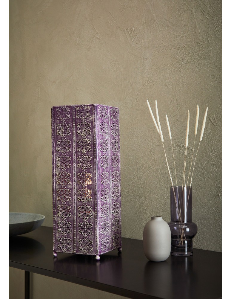 Table lamps - Markslojd AGRA Table 1L Purple 1xE14 108224 - product kolory-swiatla.pl 3