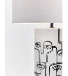 Table lamps with lampshade - Markslojd FAMILY Table 1L White 1xE27 108246 - product 4