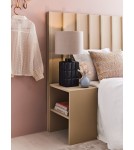 Table lamps with lampshade - Markslojd CUSCINI Table Large 1L Black/Beige 1xE27 108247 - product 3