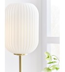 Scandinavian style table lamps - Markslojd CAVA Table 1L Brushed Brass/White 1xE14 108251 - product 3
